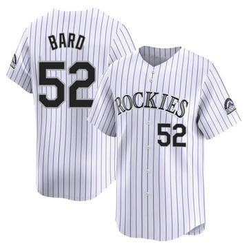 Daniel Bard Men's Limited Colorado Rockies White Home Jersey