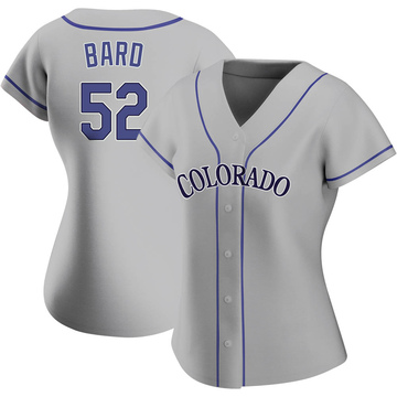 Daniel Bard Women's Authentic Colorado Rockies Gray Road Jersey