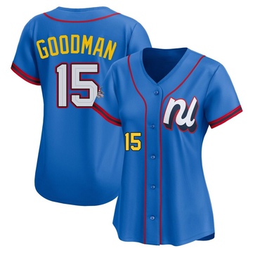 Hunter Goodman Women's Limited Colorado Rockies Blue National League 2025 All-Star Edition Jersey