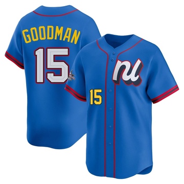 Hunter Goodman Youth Limited Colorado Rockies Blue National League 2025 All-Star Edition Jersey