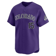 Hunter Goodman Youth Limited Colorado Rockies Purple Alternate Jersey