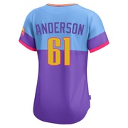 Nick Anderson Women's Limited Colorado Rockies Purple/Light Blue 2025 City Connect Jersey
