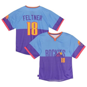 Ryan Feltner Toddler Limited Colorado Rockies Purple/Light Blue 2025 City Connect Jersey