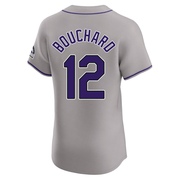 Sean Bouchard Men's Elite Colorado Rockies Gray Road Jersey