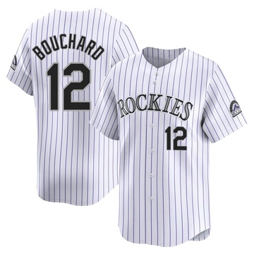 Sean Bouchard Youth Limited Colorado Rockies White Home Jersey
