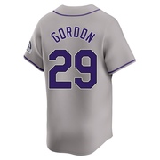 Tanner Gordon Men's Limited Colorado Rockies Gray Road Jersey